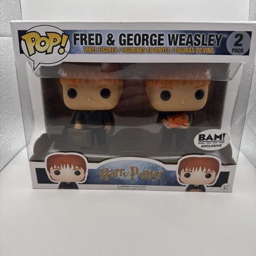 Funko Pop! Vinyl: Harry Potter 2-Pack Fred George Weasley BAM! Exclusive