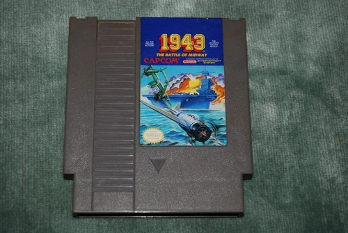 1943 The Battle Of Midway Cartridge for NES – Tested & Working