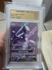 Pokemon Mewtu GX 72/73 Schimmernde Legenden Fullart Deutsch GSG 8.5