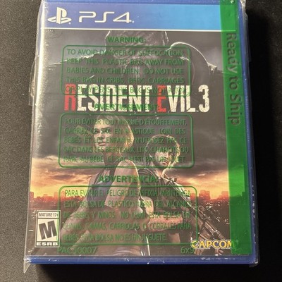 Resident Evil 3 Remake Sony PlayStation 4 New Sealed Game