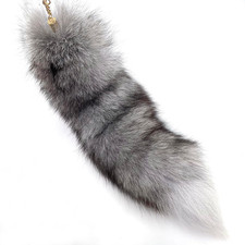 Halloween Costumes Tail Fox Tail Keychain Furry Tail Backpack Accessories Cat Ta