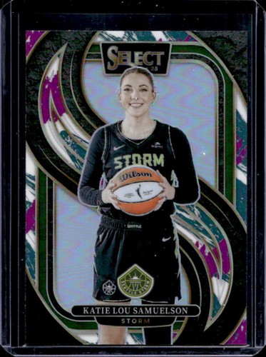 2025 Panini WNBA Select Katie Lou Samuelson Premier Level Jazz Prizm #143 Storm