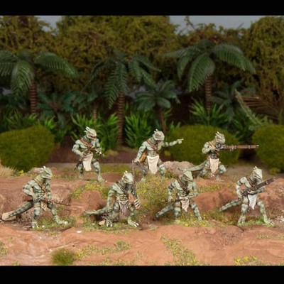 Wargames Atlantic Lizardmen Sprue   x3 28mm Miniatures