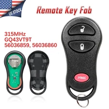 Replacement Keyless Entry Remote Car Key Fob for Jeep Grand Cherokee 1999 - 2004
