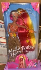 Barbie Hula Hair Pink and Gold Doll Mattel 1996 No. 17047