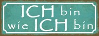 Holzschild 10X27 Cm Ich Bin Wie Dekoration Deko Geschenk Holz Schild