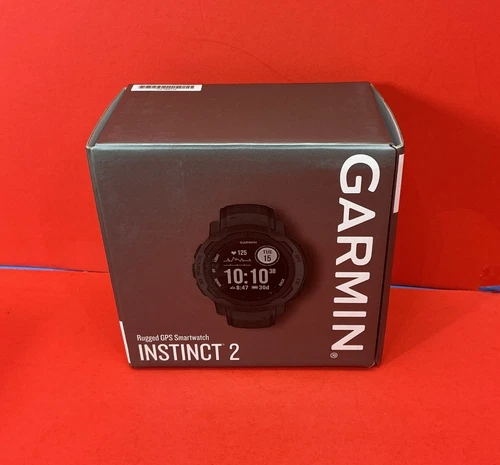 Garmin Instinct 2 GRAPHITE Rugged GPS Smartwatch 010-02626-10 NEW