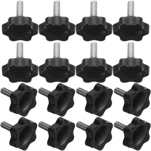20 Pcs Stainless Steel Screw Machine Screws Replacement Knurled Thumbscrew Hand
