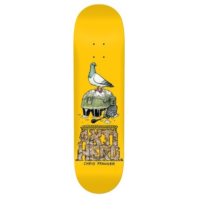 Anti-Hero Chris Pfanner 8.12インチデッキ Anti Hero Skateboard Deck Chris Pfanner Liberdad 8.25