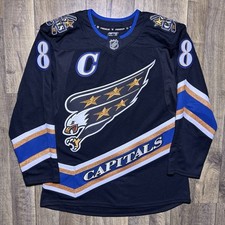 Washington Capitals Alexander Ovechkin Authentic Fanatics Premium 50th Jersey 46