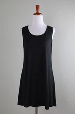COMFY USA NWT $109 Super Soft Solid Black Essential Tank Top Size Small