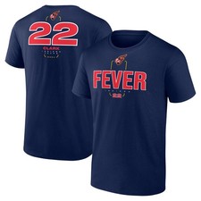 Men's Caitlin Clark Navy Indiana Fever Behind the Back Name & Number T-Shirt