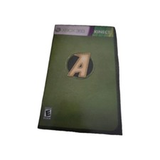 Kinect Xbox 360 "Kinect Adventures" Game Manual Only