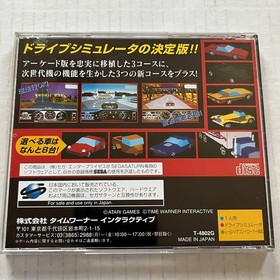 Race Drivin' (Japan Import) for Sega Saturn Used with Spine Card 1995