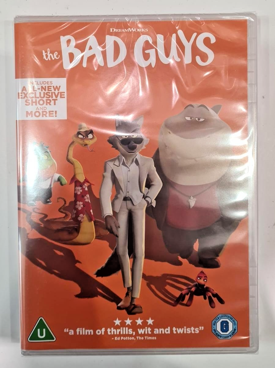 BAD GUYS       BRAND NEW SEALED GENUINE UK DVD