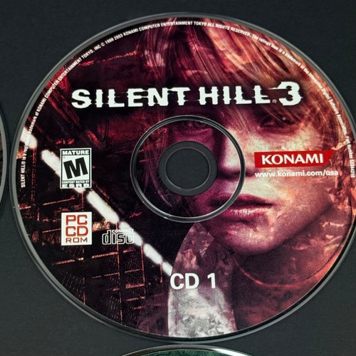 Silent Hill 3 (Konami, PC CD-ROM, 2003) 6-Disc Set komplett OHNE Box oder Handbuch - Bild 3 von 9