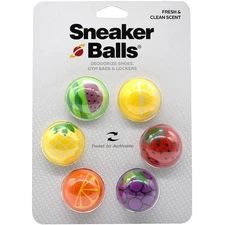 Sneaker Balls 6-Pack Fruit Shoe Freshener
