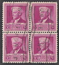 Scott# 876 3c Luther Burbank - Famous American Scientist block of 4 - (A-1)