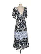 Love, Whit by Whitney Port Women Blue Casual Dress XS