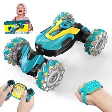 Rc Cars, RC Stunt Car for Kids, Remote Control Stunt Gesture car with Music, Dou