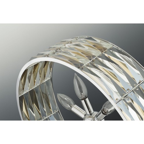 Progress Lighting P5154 The Pointe 5 Light 16"W Crystal - Chrome - Picture 2 of 4