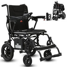 Electric Wheelchairs for Adults  Seniors Foldable Lightweight 265lbs Capacity