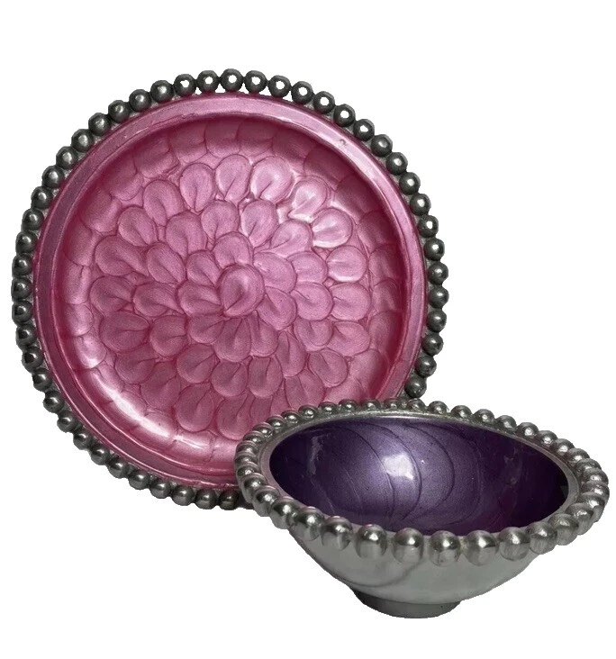 Декоративные тарелки и чаши современные оловянные сплавы