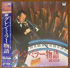 THE GLENN MILLER STORY 1954 Drama - Japanese Laserdisc Pressing OBI - FREE POST