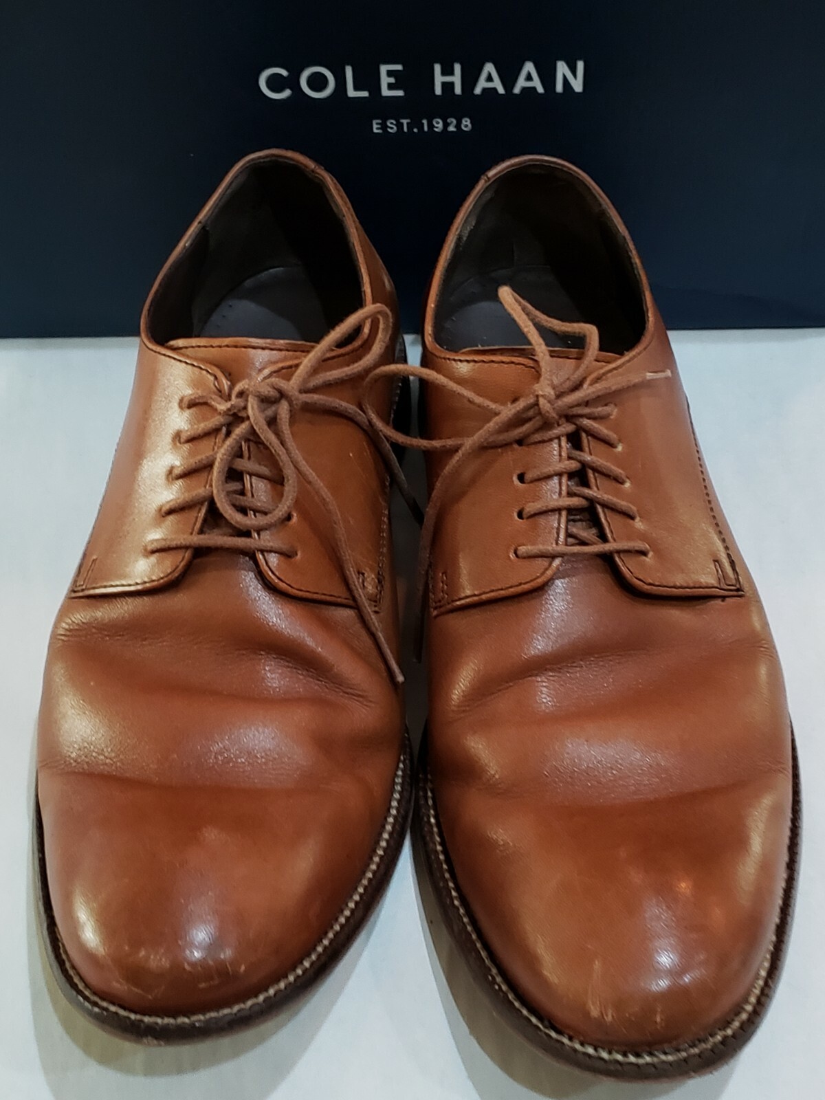 cole haan british tan shoe polish