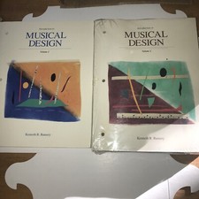 Introduction to Musical Design volume1 and 2 Kenneth R Rumery     music 1
