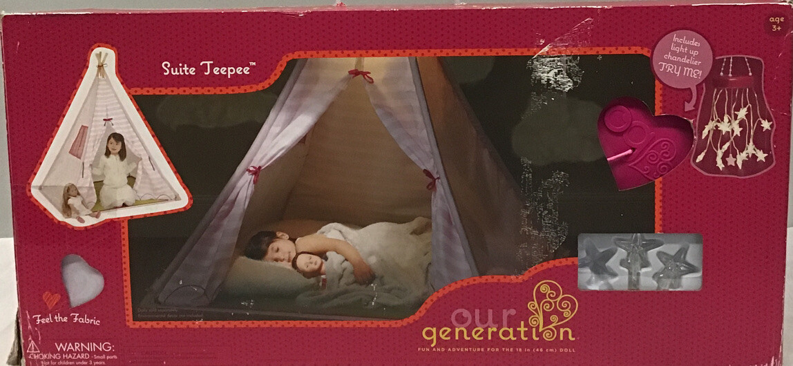 our generation suite teepee for kids and dolls