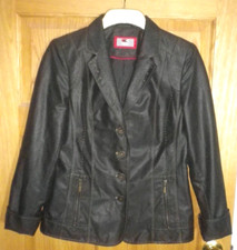 Womens German Kstn By Kirsten Black Jacket Gb 12