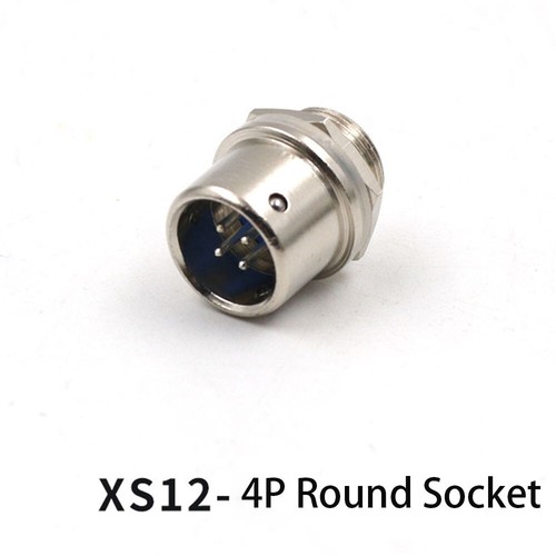 XS12 2/3/4/5/6/7 Pin Aviation Plug Socket Male and Female Wire Connector Copper - Picture 24 of 27
