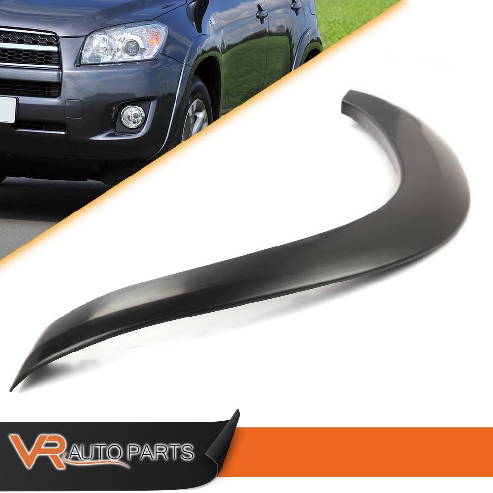 Front Passenger Side Smooth Fender Flare For 2006-2012 Toyota RAV4 – Bolt-On, Black
