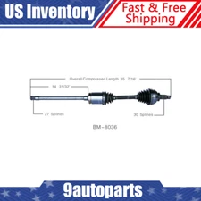 Fits 2001-2005 BMW 325xi 330xi 2002 2003 2004 Front Right Side CV Axle CV Joint