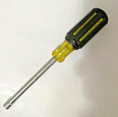 7/32 HOLLOW SHAFT NUT DRIVER 6 POINT VINTAGE CRESCENT No. 490 (QTY:1) USA NOS