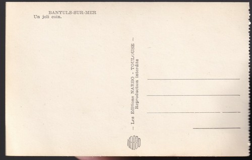 BANYULS sur MER 66 Katalanische Boote im Streik CPA Verlag Narbo 1940-1950 - Bild 2 von 2