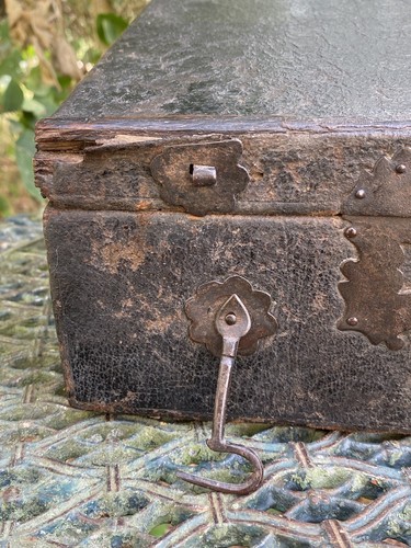 Coffret Français Du 18 Eme Siècle & XVIII & Boîte & Voyage . - Picture 3 of 17