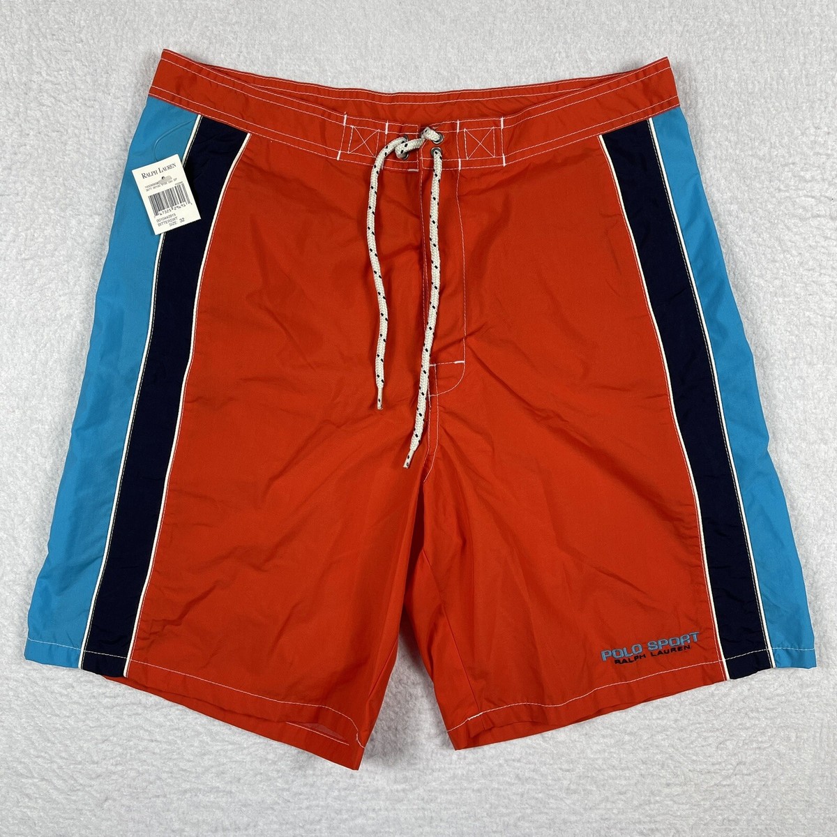 Ralph Lauren Board Shorts Mens 32 Vintage Polo Sport Swim Trunks