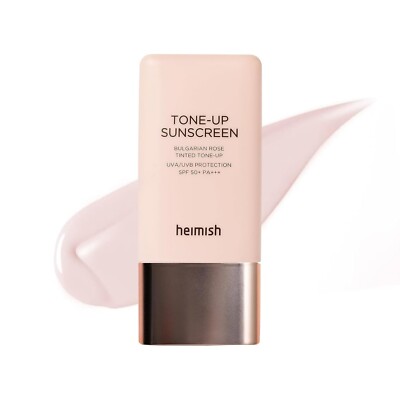 HEIMISH Bulgarian Rose Tinted Tone-up Sunscreen - SPF 50+ PA+++ 1.0 fl.oz / 30ml