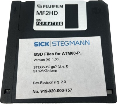 Sick Stegmann GSD Files for ATM60-P... Version: 1.30 Dev-Revision (R) 2.0 