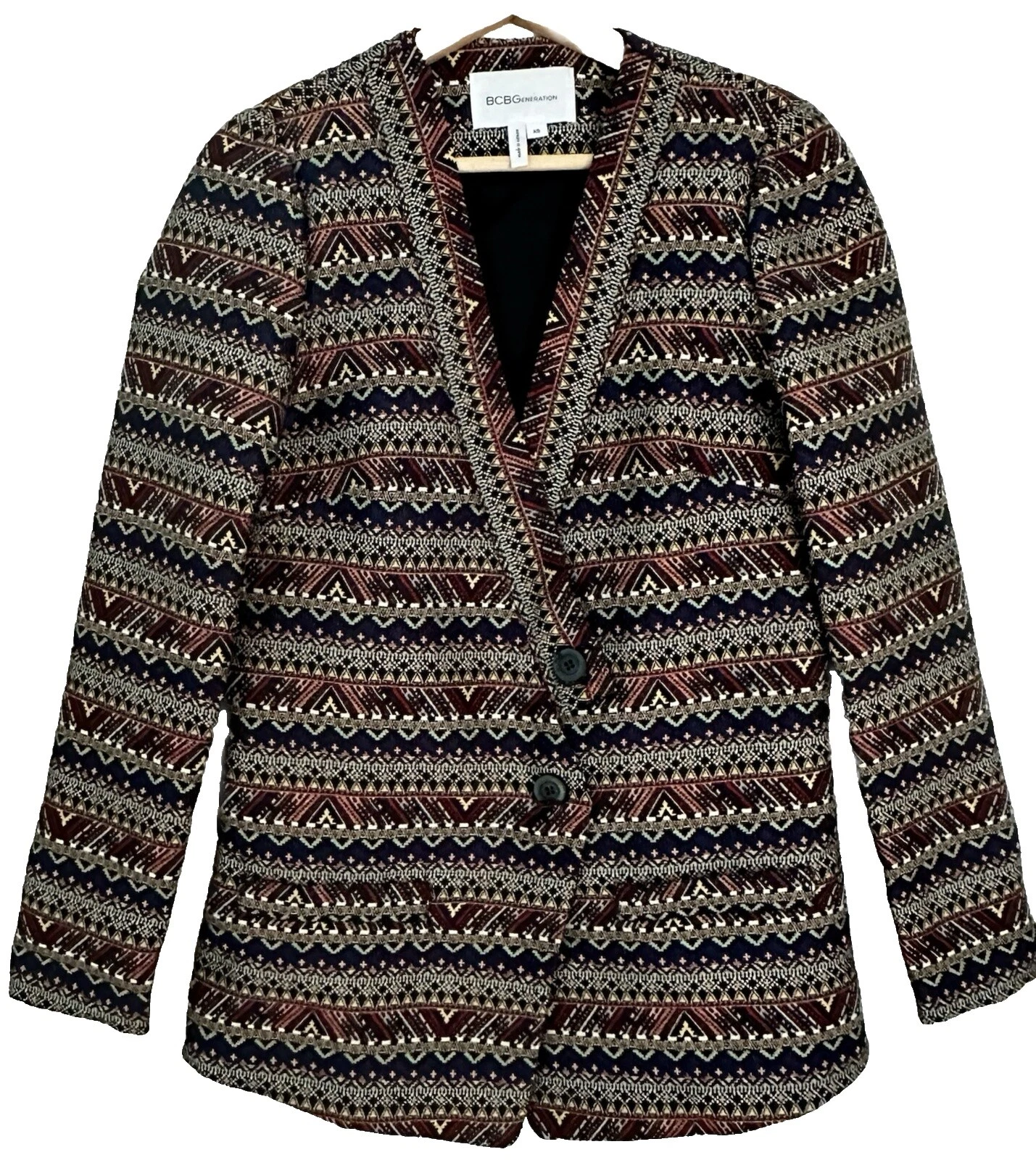 BCBGeneration geométrico abrigos, chaquetas y chalecos para Mujeres