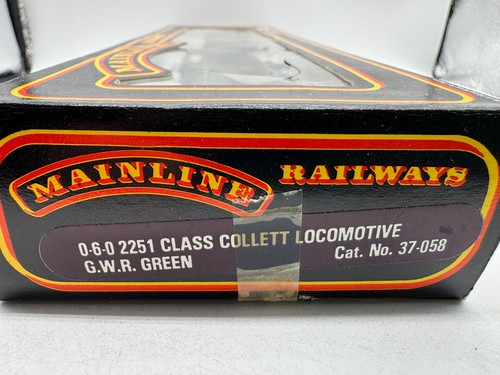 Mainline 37058 Class 2251 Spannzangen-Güterlok grün 3205 VERPACKT GEPRÜFT LÄUFER - Bild 16 von 16