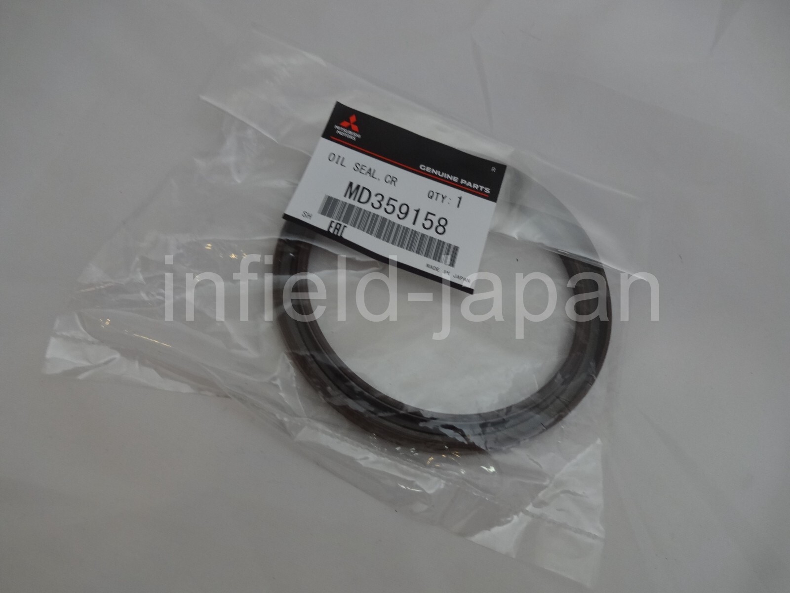 Genuine Mitsubishi Rear Main Crank Seal 4G63 Evo1-9 MD359158 F/S 