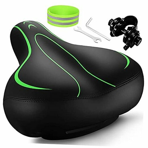 Bicycle Seat, Wide Bike Seat for Men 