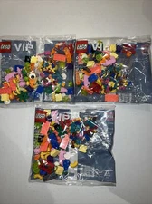 LEGO 40512 Exclusive Fun And Funky VIP Add On Pack Poly Bags Lot Of 3.