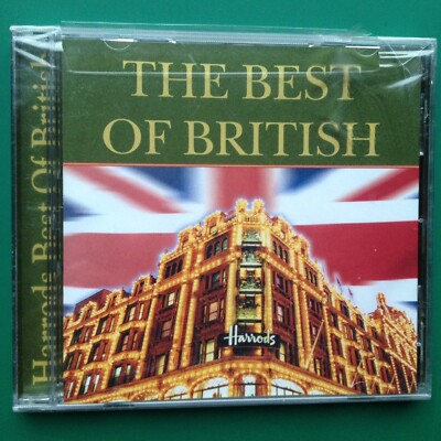 HARRODS BEST OF BRITISH CD Knightsbridge Royal Marines Highlander Marches SEALED