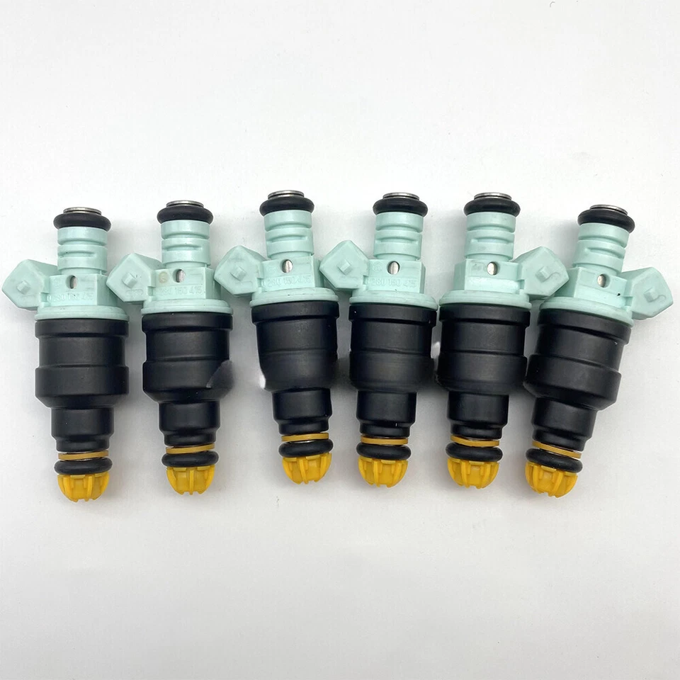 6PCS 0280150415 OEM Fuel Injectors For BMW E36 325i M50 M52 M50B25 M52B25 2.5L Foto 3 de 4