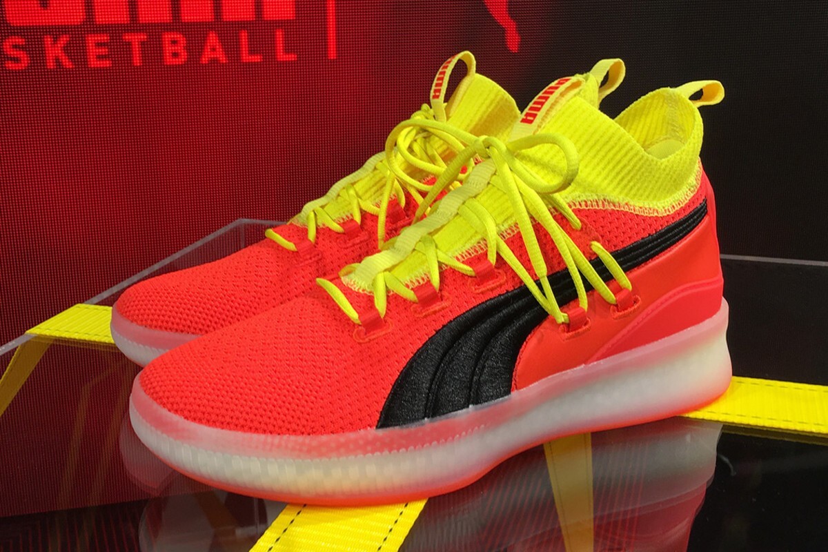 Puma Clyde Court Disrupt Red Blast AYTON PHX Suns 10