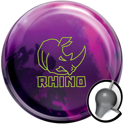 Bowling Ball Brunswick Rhino Magenta Purple Navy